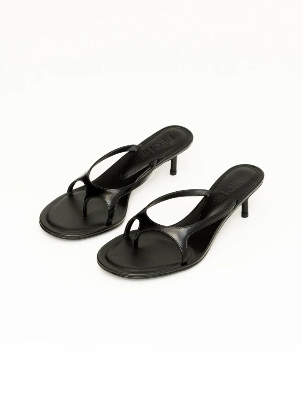 Peche Sissy Sandals in Black